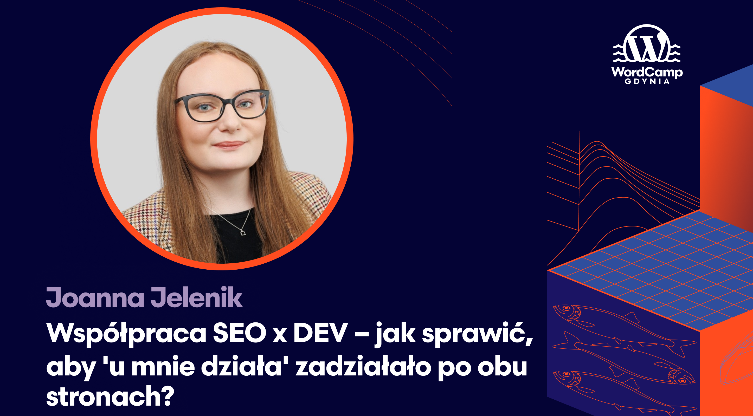 Joanna Jelenik na WordCamp Gdynia