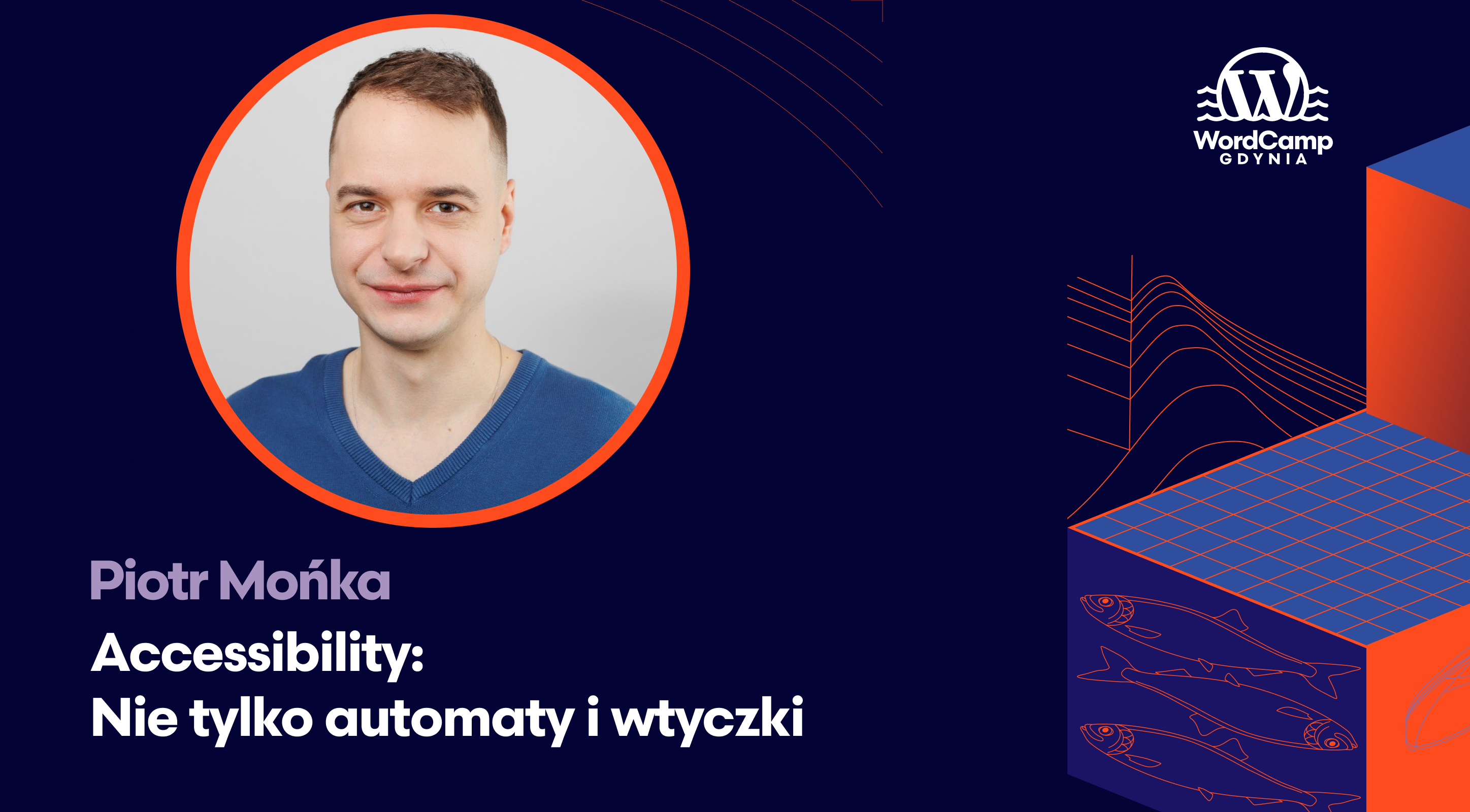 Piotr Mońka na WordCamp Gdynia