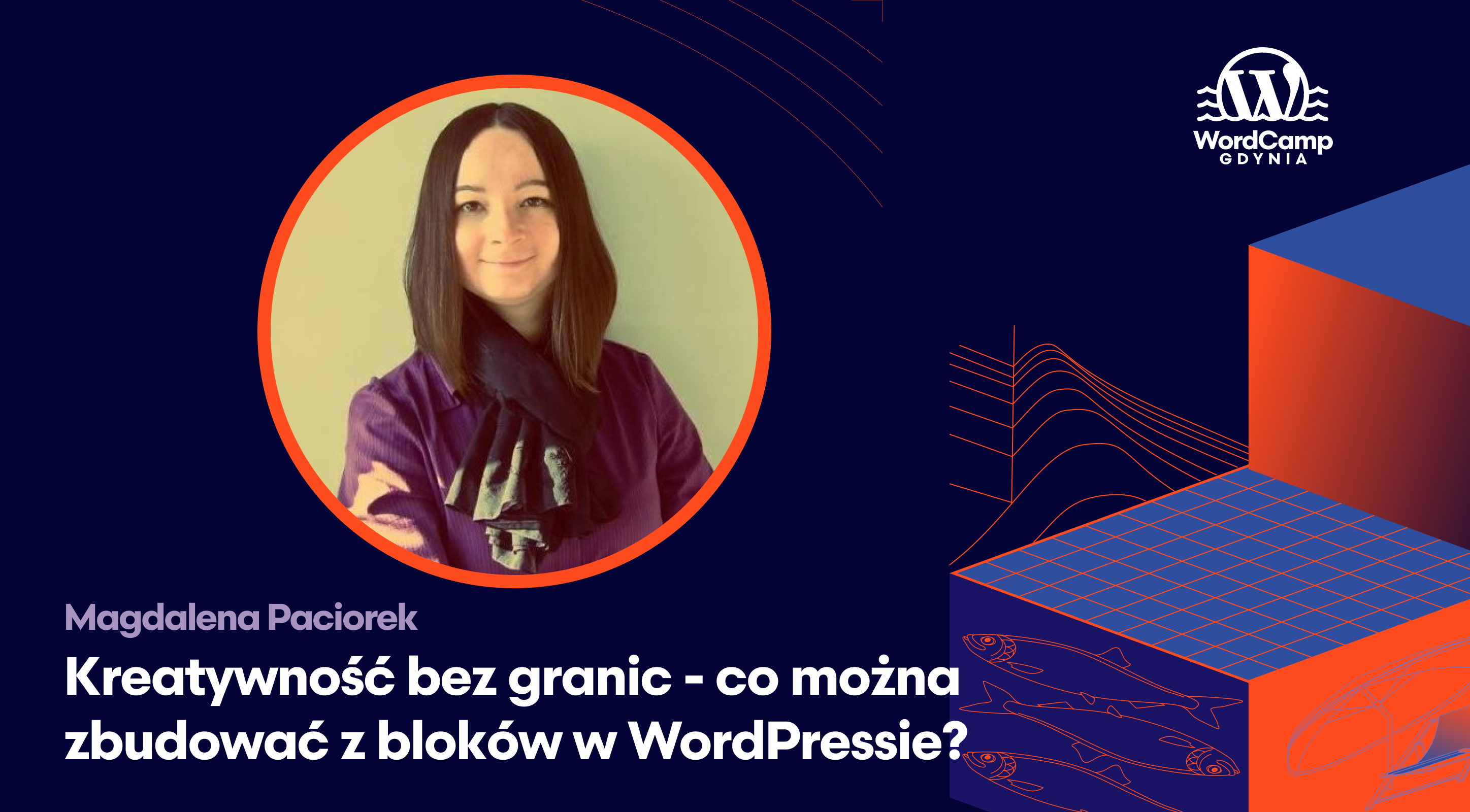 Magda Paciorek na WordCamp Gdynia