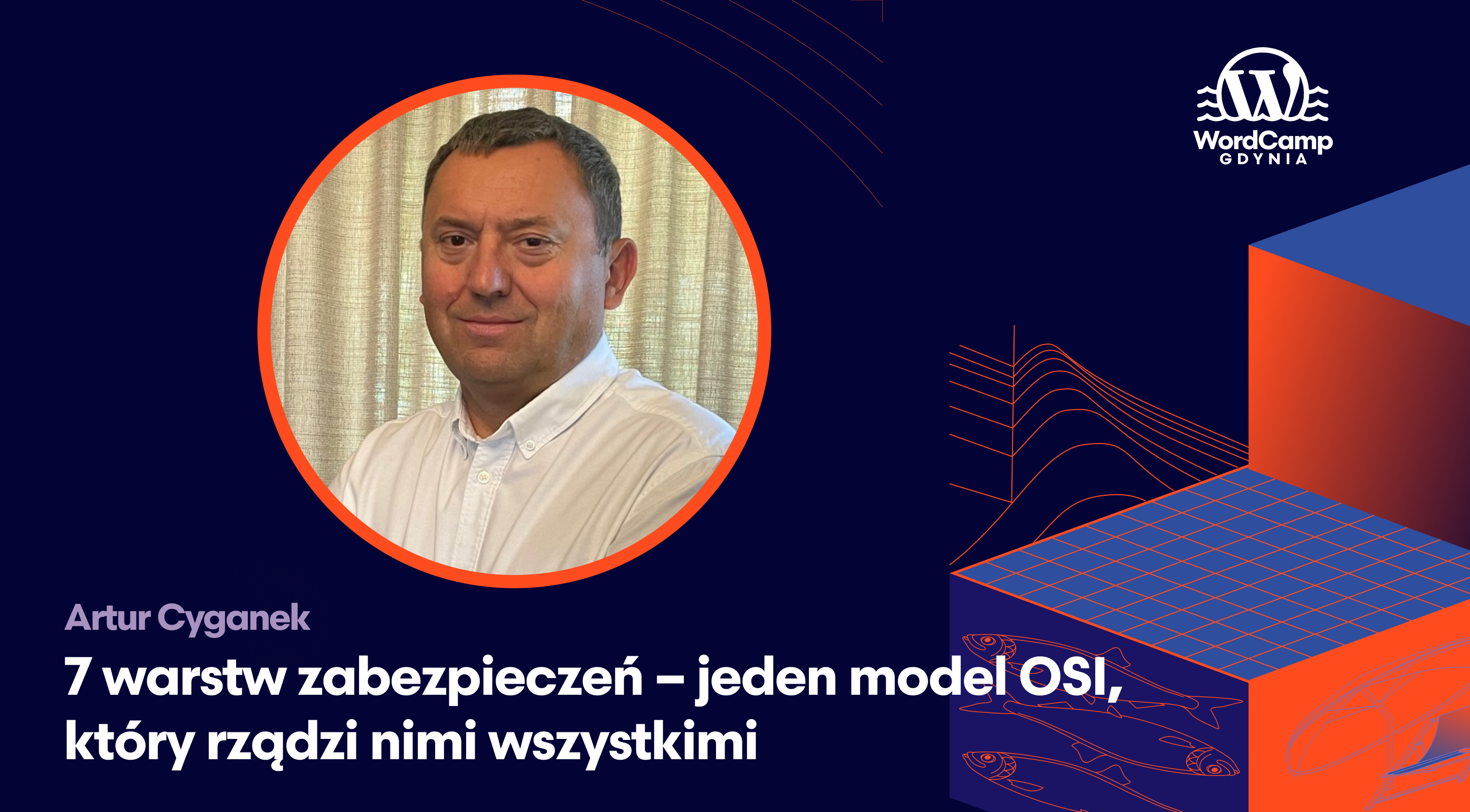 Artur Cyganek na WordCamp Gdynia